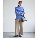 デニム／チノワイドパンツ | ikka  | 詳細画像25 