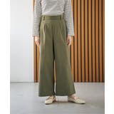 デニム／チノワイドパンツ | ikka  | 詳細画像1 