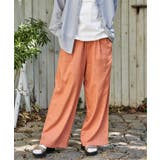 麻混ベルト付きイージーパンツ | ikka  | 詳細画像19 