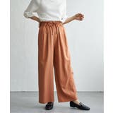 麻混ベルト付きイージーパンツ | ikka  | 詳細画像21 