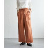 麻混ベルト付きイージーパンツ | ikka  | 詳細画像22 