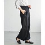 麻混ベルト付きイージーパンツ | ikka  | 詳細画像29 