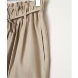 麻混ベルト付きイージーパンツ | ikka  | 詳細画像36 