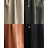 麻混ベルト付きイージーパンツ | ikka  | 詳細画像39 