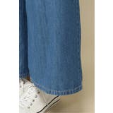 ライトオンスデニムワイドパンツ | ikka  | 詳細画像9 