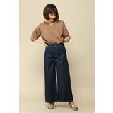 ライトオンスデニムワイドパンツ | ikka  | 詳細画像13 