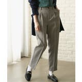 ウーリッシュフラノテーパードパンツ | ikka  | 詳細画像27 