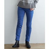 ブルー | GOKU楽パンツ ボンディングスキニー | ikka 