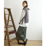 【親子コーデ】スエードライクプリーツワイドパンツ | ikka  | 詳細画像13 