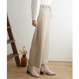 【親子コーデ】スエードライクプリーツワイドパンツ | ikka  | 詳細画像14 