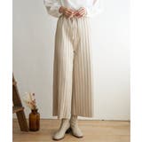 【親子コーデ】スエードライクプリーツワイドパンツ | ikka  | 詳細画像16 