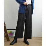 チャコール | 【親子コーデ】スエードライクプリーツワイドパンツ | ikka 