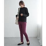 【雑誌InRed12月号掲載】GOKU楽パンツ ボンディングスキニー | ikka  | 詳細画像16 