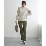 【雑誌InRed12月号掲載】GOKU楽パンツ ボンディングスキニー | ikka  | 詳細画像22 