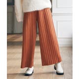 【雑誌InRed12月号掲載】スエードライクプリーツワイドパンツ【親子コーデ】 | ikka  | 詳細画像8 