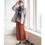 【雑誌InRed12月号掲載】スエードライクプリーツワイドパンツ【親子コーデ】 | ikka  | 詳細画像13 