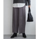 【雑誌InRed12月号掲載】スエードライクプリーツワイドパンツ【親子コーデ】 | ikka  | 詳細画像18 