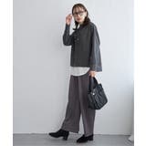 【雑誌InRed12月号掲載】スエードライクプリーツワイドパンツ【親子コーデ】 | ikka  | 詳細画像23 