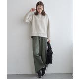 【雑誌InRed12月号掲載】スエードライクプリーツワイドパンツ【親子コーデ】 | ikka  | 詳細画像26 