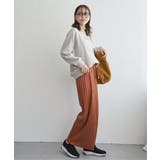 【雑誌InRed12月号掲載】スエードライクプリーツワイドパンツ【親子コーデ】 | ikka  | 詳細画像52 