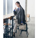 GOKU楽フェイクスエードテーパードパンツ | ikka  | 詳細画像9 