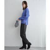 GOKU楽フェイクスエードテーパードパンツ | ikka  | 詳細画像17 