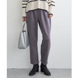 GOKU楽フェイクスエードテーパードパンツ | ikka  | 詳細画像18 