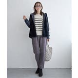 GOKU楽フェイクスエードテーパードパンツ | ikka  | 詳細画像20 