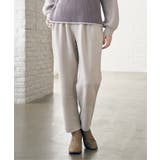 GOKU楽フェイクスエードテーパードパンツ | ikka  | 詳細画像1 