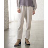 GOKU楽フェイクスエードテーパードパンツ | ikka  | 詳細画像3 