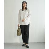 【雑誌InRed11月号掲載】GOKU楽パンツ テーパード【親子コーデ】 | ikka | 詳細画像14