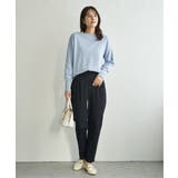 【雑誌InRed11月号掲載】GOKU楽パンツ テーパード【親子コーデ】 | ikka | 詳細画像21