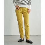 マスタード | GOKU楽パンツ スリムストレート | ikka