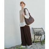 ジャガードプリーツワイドパンツ | ikka  | 詳細画像7 