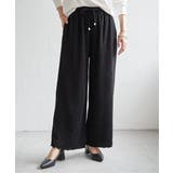 ジャガードプリーツワイドパンツ | ikka  | 詳細画像15 