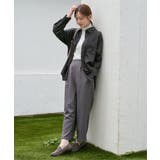 ツイルサイドベルトワイドパンツ | ikka  | 詳細画像6 