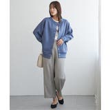 ツイルサイドベルトワイドパンツ | ikka  | 詳細画像19 