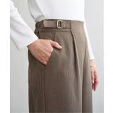 ツイルサイドベルトワイドパンツ | ikka  | 詳細画像29 