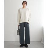 【雑誌InRed12月号掲載】スエードライクプリーツワイドパンツ【親子コーデ】  | ikka  | 詳細画像28 