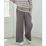 【雑誌InRed12月号掲載】スエードライクプリーツワイドパンツ【親子コーデ】  | ikka  | 詳細画像3 