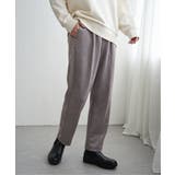 フェイクスエードテーパードパンツ | ikka  | 詳細画像7 