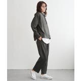 フェイクスエードテーパードパンツ | ikka  | 詳細画像11 