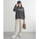 フェイクスエードテーパードパンツ | ikka  | 詳細画像16 