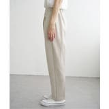 フェイクスエードテーパードパンツ | ikka  | 詳細画像17 