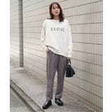 フェイクスエードテーパードパンツ | ikka  | 詳細画像5 