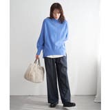 あたたかボンディングワイドパンツ | ikka  | 詳細画像7