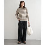 【雑誌InRed1月号掲載】あたたかボンディングワイドパンツ【親子コーデ】 | ikka  | 詳細画像25 