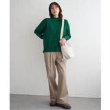 【雑誌InRed1月号掲載】あたたかボンディングワイドパンツ【親子コーデ】 | ikka  | 詳細画像27 