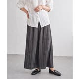 カットプリーツワイドパンツ【親子コーデ】 | ikka  | 詳細画像6 