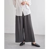 カットプリーツワイドパンツ【親子コーデ】 | ikka  | 詳細画像7 